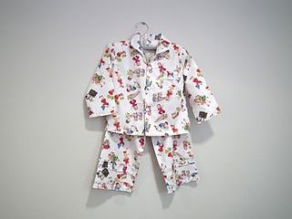 girl's cotton pyjamas by victoria goss