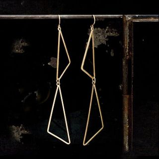 oriel geometric earrings by bloom boutique