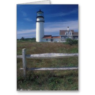 Highland Lighthouse Truro Cape Cod Greeting Card