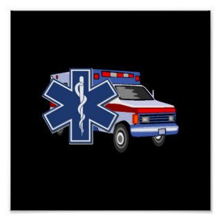 EMS Ambulance Posters