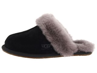 UGG Scuffette II Black/Grey Suede