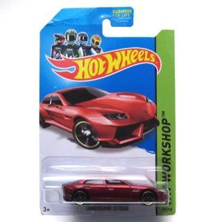 Lamborghini Estoque '14 Hot Wheels 197/250 (Red) Vehicle Toys & Games