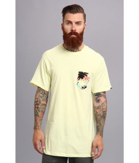 Vans Palm Camo Pocket Tee Mens T Shirt (Yellow)