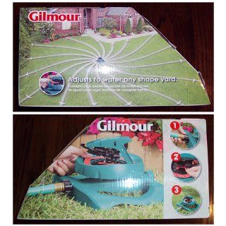Gilmour 196SPB Pattern Master Impulse Sprinkler on Polymer Sled Base  Lawn And Garden Sprinklers  Patio, Lawn & Garden