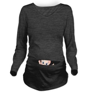  Long Sleeve Maternity T Shirt