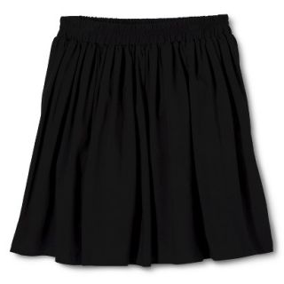 Mossimo Supply Co. Juniors Pleated Skirt   Black XXL(19)