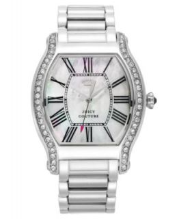 Juicy Couture Watch, Womens Beau Pink Tone Stainless Steel Bracelet 32x44mm 1900973   Watches   Jewelry & Watches
