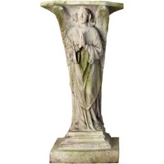 OrlandiStatuary Angels Devotion Angel Prayer Pedestal Statue