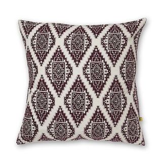 mysore aztec design cotton cushion cover by reason home