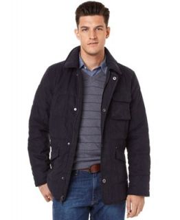 Nautica Faux Suede Quilted Jacket   Coats & Jackets   Men