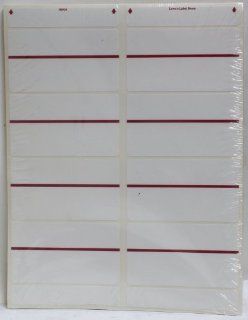 200 Lowe's Red Line Beam Laser Labels 4x2.25 #90920 (8 Per Sheetx25 Sheets) White w/ Red Line  Printer Labels 
