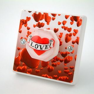 love heart light switch by candy queen designs