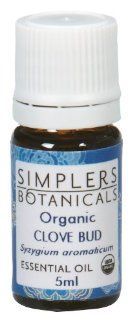 Essential Oil Clove Organic Simplers Botanicals 5 ml Liquid Health & Personal Care