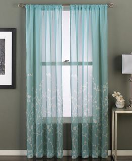 CHF Mirabella 50 x 84 Pole Top Panel   Sheer Curtains   For The Home