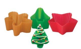 Tovolo Holiday Cupcake Molds, Set of 12 Muffin Pans Kitchen & Dining