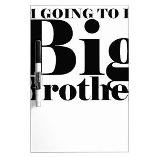 Future Big Brother Children's T Shirt M.png Dry Erase Whiteboards