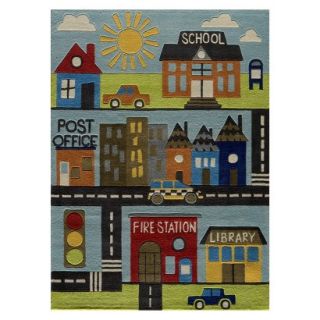 Town Accent Rug   Multicolor (3x5)
