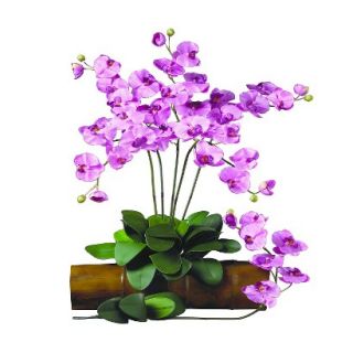 Nearly Natural Art Stems Arrangement Orchid   Mauve (31.5)