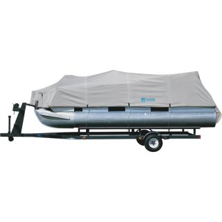 Classic Accessories Hurricane Pontoon Boat Cover   Fits 17ft. to 20ft. Boats