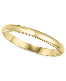 Mens 14k Gold Ring, 2mm Wedding Band   Rings   Jewelry & Watches