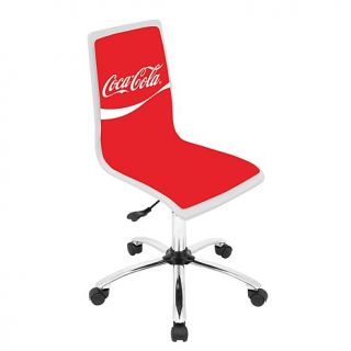 Coca Cola Office Chair   White with Logo