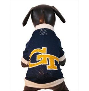 NCAA Georgia Tech Yellow Jackets Athletic Mesh Dog Jersey  Sports Fan Pet T Shirts  Sports & Outdoors