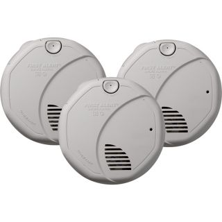 First Alert Dual Sensor Smoke & Fire Alarm — 3-Pk., Model SA320  Gas Detection