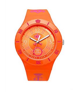 Juicy Couture Watch, Womens Taylor Orange Jelly Strap 1900852   Watches   Jewelry & Watches