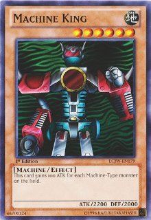 Yu Gi Oh   Machine King (LCJW EN179)   Legendary Collection 4 Joey's World   1st Edition   Common Toys & Games