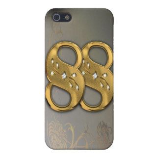 iPhone4 Victorian Gold Number 88 Speck Case iPhone 5 Covers