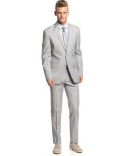 Bar III Carnaby Collection Seersucker Striped Suit Separates Slim Fit   Suits & Suit Separates   Men