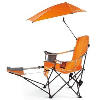 Sport Brella Recliner Chair, Orange  Sun Shelters  Sports & Outdoors