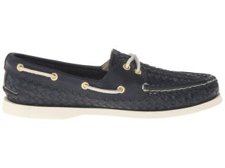 Sperry Top Sider A O 2 Eye Navy Woven