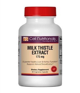 Milk Thistle, 175mg, 60 Veg Caps Health & Personal Care