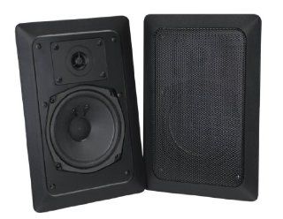 Electrovision Eagle A177b Black 50 W Flush Wall Mount Speaker System  Vehicle Speakers 