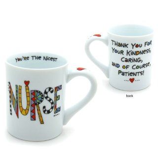 Our Name Is Mud by Lorrie Veasey Cuppa Doodle Nurse Mug, 4 1/2 Inch Kitchen & Dining