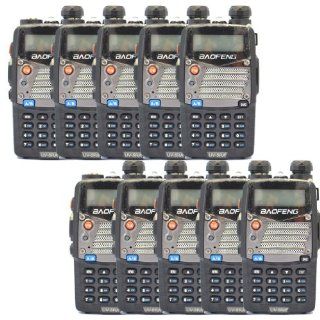 10 pcs BAOFENG UV 5RA+ Dual Band Model VHF/UHF 136 174&400 480Mhz 2013 Upgraded Handheld Radio  Frs Two Way Radios 