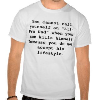 Tony Dungy Hypocrisy T shirt
