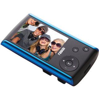 Naxa NMV 174BL Portable Media Player with 2.4 Inch Touch Screen (Blue)   Players & Accessories