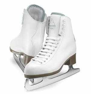 Glacier by Jackson GS521 Misses Ice Skates White Premium Recreational Figure Skating (2) Sports & Outdoors