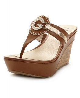 G by GUESS Womens Peona Wedge Sandals   Shoes