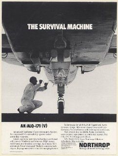 1984 Northrop AN/ALQ 171(V) F 5 Aircraft ECM Radar Jammer Print Ad (Memorabilia) (58274)  