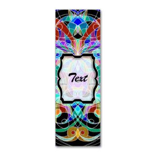 Bookmark Business Card Ethnic Style