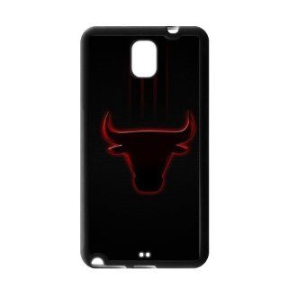 NBA Chicago Bulls Logo Theme Custom Design TPU Case Protective Cover Skin For Samsung Galaxy Note3 NY171 Cell Phones & Accessories
