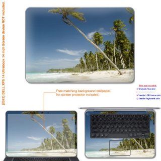 Matte Decal Skin Sticker for Dell XPS 14 Ultrabook with 14" screen (2012 model) (NOTES view IDENTIFY image for correct model) case cover Mat_2012XPS14ultrabk 172 Computers & Accessories