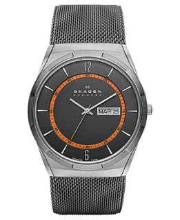 Skagen Denmark Watch, Mens Titanium Mesh Bracelet 40mm SKW6007   Watches   Jewelry & Watches