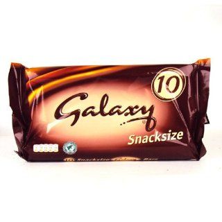 Galaxy Ripple Snacksize 10 Pack 170g  Candy And Chocolate Bars  Grocery & Gourmet Food