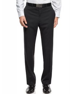 Calvin Klein Pants Black Stripe 100% Wool Slim Fit   Suits & Suit Separates   Men
