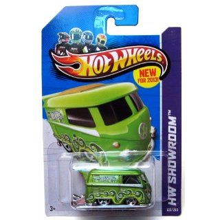 2013 Hot Wheels Hw Showroom 169/250   Volkswagen Kool Kombi   Green Toys & Games
