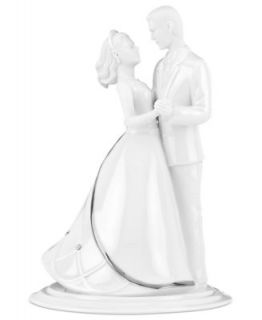 Monique Lhuillier Waterford Cake Topper, Modern Love Bride and Groom   Collections   For The Home
